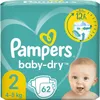Pampers Baby-Dry Windeln Größe 4 (9-14 kg) 204 Stück Produktbild-Vorschau 2