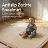 CASABEL Baby speelmat van fluweel in crèmewit 150×180 cm, Productafbeelding-voorbeeld 3