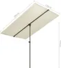 vidaXL Parasol z aluminiowym drążkiem 180x110 cm Piaskowa Podgląd zdjęcia produktu 13