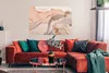 MuchoWow® Poster Marmor - Rosa - Rosa 120x90 cm - Wandbild Produktbild-Vorschau 2