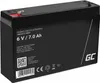Green Cell AGM12, 7000 mAh, Olověná (VRLA), 6 V, Černá Náhled obrázku produktu 1