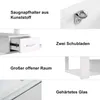 Stolik kawowy Merax z przezroczystym szklanym blatem i Podgląd zdjęcia produktu 4