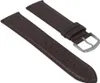 Uhrenarmband XL Büffelkalb Leder Dunkelbraun mit Naht Produktbild-Vorschau 1