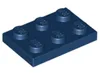 Lego® 2x3 Platten 3021 - 10 Stück Dunkelblau Produktbild-Vorschau 2