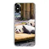 MuchoWow® Handyhülle Schutzhülle Hülle für iPhone X Pandas Produktbild-Vorschau 1