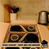 BigDean 6 Stück Kaffeetassen 400ml schwarz matt Produktbild-Vorschau 4