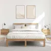 vidaXL Comodini da parete 2 pz. Rovere artigianale 40x32x30 Anteprima dell’immagine prodotto 3