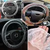 100pcs Steering Wheel Cover Plastic Steering Wheel Cover Produktbild-Vorschau 6