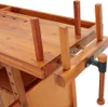 vidaXL Établi avec tiroirs et étaux 192x62x83 cm en acacia Voir les images du produit 10