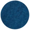 Konturenschnitt Hochflor Langflor Teppich Frieda Blau Rund, Produktbild-Vorschau 5