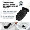 Ensemble WC sur pied 4 en 1 eluno ZINOLA - blanc crème Voir les images du produit 4
