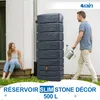 Cuve SLIM STONE - Gris anthracite - 500 Litres Voir les images du produit 2