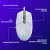G203 weiß Gaming-Maus Produktbild-Vorschau 7