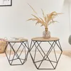 MyWIRE Couchtisch "Sanna Holzplatte", 2er SET - schwarz Produktbild-Vorschau 4