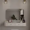AX LIVING Schminktafel Halay, beige, met 2 lades en Productafbeelding-voorbeeld 5
