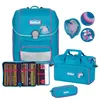 Scout Schulranzen Genius Set 4-teilig Dolphins blau pink Produktbild-Vorschau 1