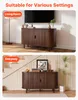 SucceBuy Sideboard Küchenschrank mit 2 Schiebetüren, Produktbild-Vorschau 7