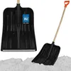 KOTARBAU® Schneeschaufel mit Holzstiel 37 x 50 cm Schaufel Produktbild-Vorschau 1
