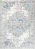 Tapiso Teppich VALLEY Modern Kurzflor Grau Blau Wohnzimmer Produktbild-Vorschau 2
