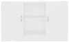 vidaXL Sideboard Weiß 120x30,5x70 cm Holzwerkstoff Produktbild-Vorschau 4
