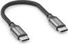 deleyCON 0,15m USB C Kabel PD3.0 (100W Schnellladekabel) Produktbild-Vorschau 1