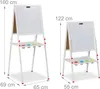 Relaxdays Kinderstandtafel, magnetische Spieltafel, Produktbild-Vorschau 4