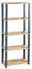 Étagère de Rangement 5 Niveaux - Boiset Structure Noire - Voir les images du produit 2