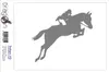 Aufkleber / Autoaufkleber - JDM - Die cut - Pferd Jumping Produktbild-Vorschau 2