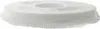 A white, circular filter with a fluffy edge, likely for a pet water fountain. Produktbild-Vorschau