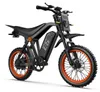 Bici elettrica TIETIE E5 48V20Ah 80km 14x3.0" Colore Nero Anteprima dell’immagine prodotto 2