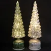 LED Weihnachtsdeko Drehende Tannenbäume Mit Beleuchtung Produktbild-Vorschau 2