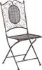 BELIANI Bistroset schwarz Metall 2er Balkon Terrasse Produktbild-Vorschau 5