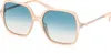 Guess GU7845 Sonnenbrille Damen Azetat Beige 57-17-140 Produktbild-Vorschau 5