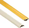 QUEST Samolepiace PVC káblové lišty - 200 cm, polkruhové, Náhľad obrázku produktu 1