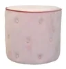 Hocker Sitzhocker Sitzpouf Pouf Fußhocker in Rose Produktbild-Vorschau 2