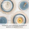 Moritz & Moritz TARENTO blau Geschirrset 24 tlg. Produktbild-Vorschau 9