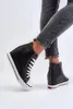 Damen Keilabsatz Sneaker Cross Jeans NN2R4005 Schwarz 39 Produktbild-Vorschau 9