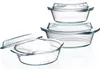 3-er Set Kleinen Auflaufformen mit Deckel, 0.65+1+1.4L, Produktbild-Vorschau 1