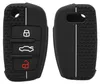 kwmobile sleutelhouder voor Audi, 3-knoppen, klaphoes - Productafbeelding-voorbeeld 1