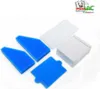 A collection of vacuum cleaner filters on a white background. Produktbild-Vorschau