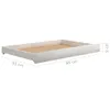 Hommie®  Rozťahovacia denná posteľ biela 2x(90x200) cm z Náhľad obrázku produktu 8