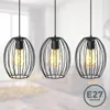 Hängelampe - E27 Fassung, retro, 3-flammig, max. 60W, Produktbild-Vorschau 1