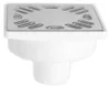 Bruckner Bodenablauf senkrecht 103x103, DN40, polierter Produktbild-Vorschau 1