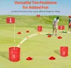 A golf game setup on a grassy field with people playing. Náhled obrázku produktu