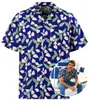 Paradise Found Hawaiihemd Tom Selleck "Green Leaves" Produktbild-Vorschau 1