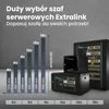 Extralink 19" 12U 530x400 szafa rack wisząca czarna Podgląd zdjęcia produktu 8