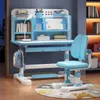 2-teiliges Kinder-Schreibtisch-Stuhl-Set, Produktbild-Vorschau 2