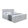 ALTDECOR Boxspringbett mit Fußteil, H3 Matratze und Topper Produktbild-Vorschau 2