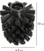 WENKO 10 Ersatz WC Bürstenkopf Schwarz Klobürste Badezimmer Produktbild-Vorschau 10