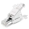 6x Netzwerkstecker CAT6A RJ45 Werkzeuglose Montage CAT7 Produktbild-Vorschau 3